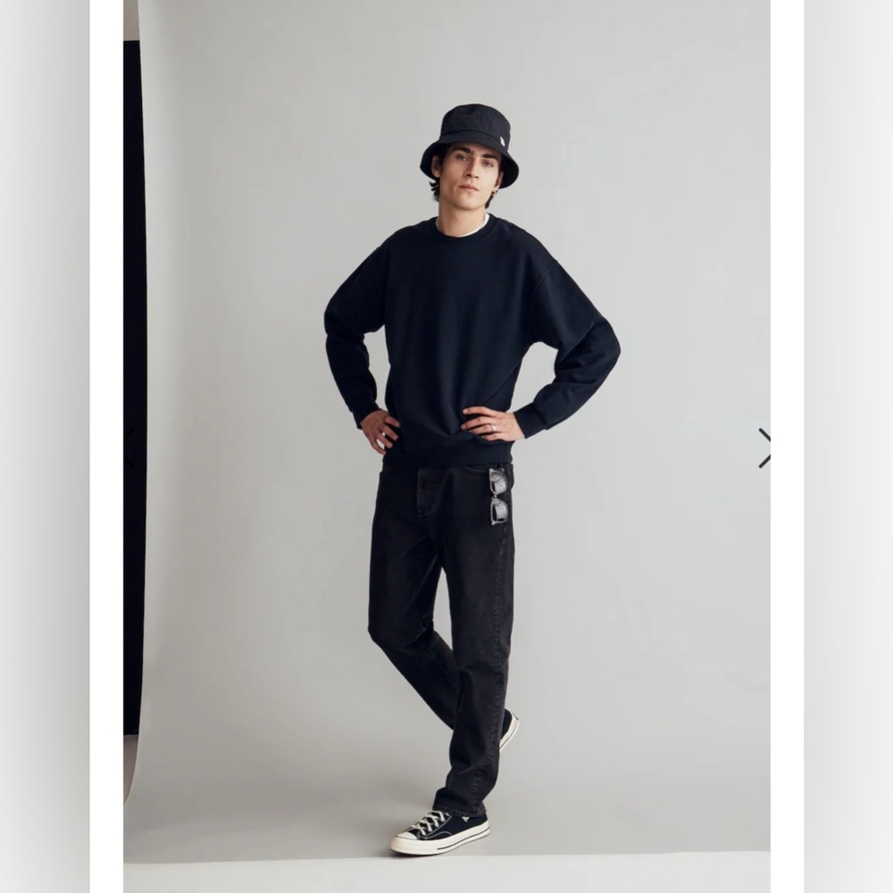 NWT Madewell The McCarren Midweight Crewneck Sweatshirt